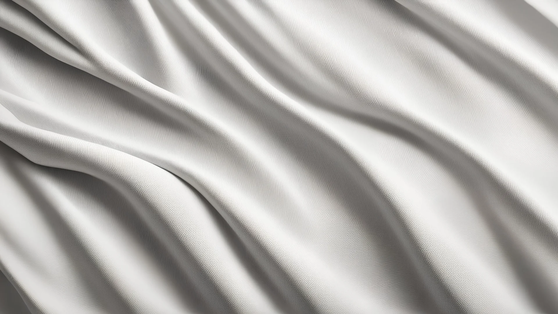 Hyper Realistic white jeans fabric with vignette effect