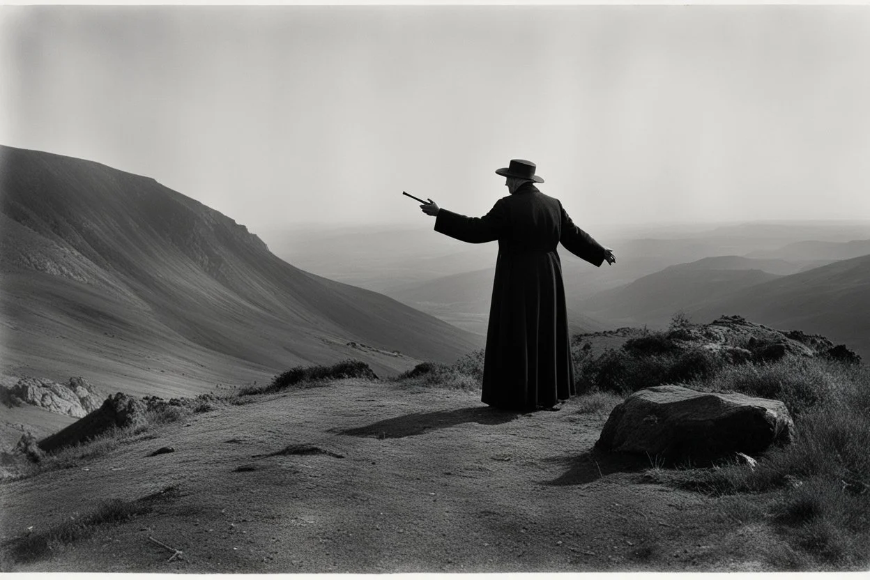 [very impressive high res masterpiece in Kodak Eastman 5247, scene by László Krasznahorkai] Pharesm made a peremptory gesture. Cugel fell silent. Pharesm drew a deep breath. "You fail to understand the calamity you have visited upon me. I will explain, so that you may not be astounded by the rigors which await you. As I have adumbrated, the arrival of the creature was the culmination of my great effort. I determined its nature through a perusal of forty-two thousand librams, all written in crypt