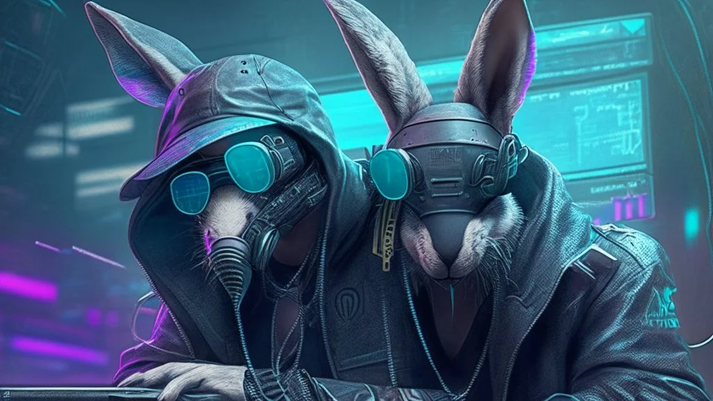 watch dogs cyber punk hacker rabbit