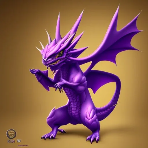 PURPLE DRAGON POKEMON