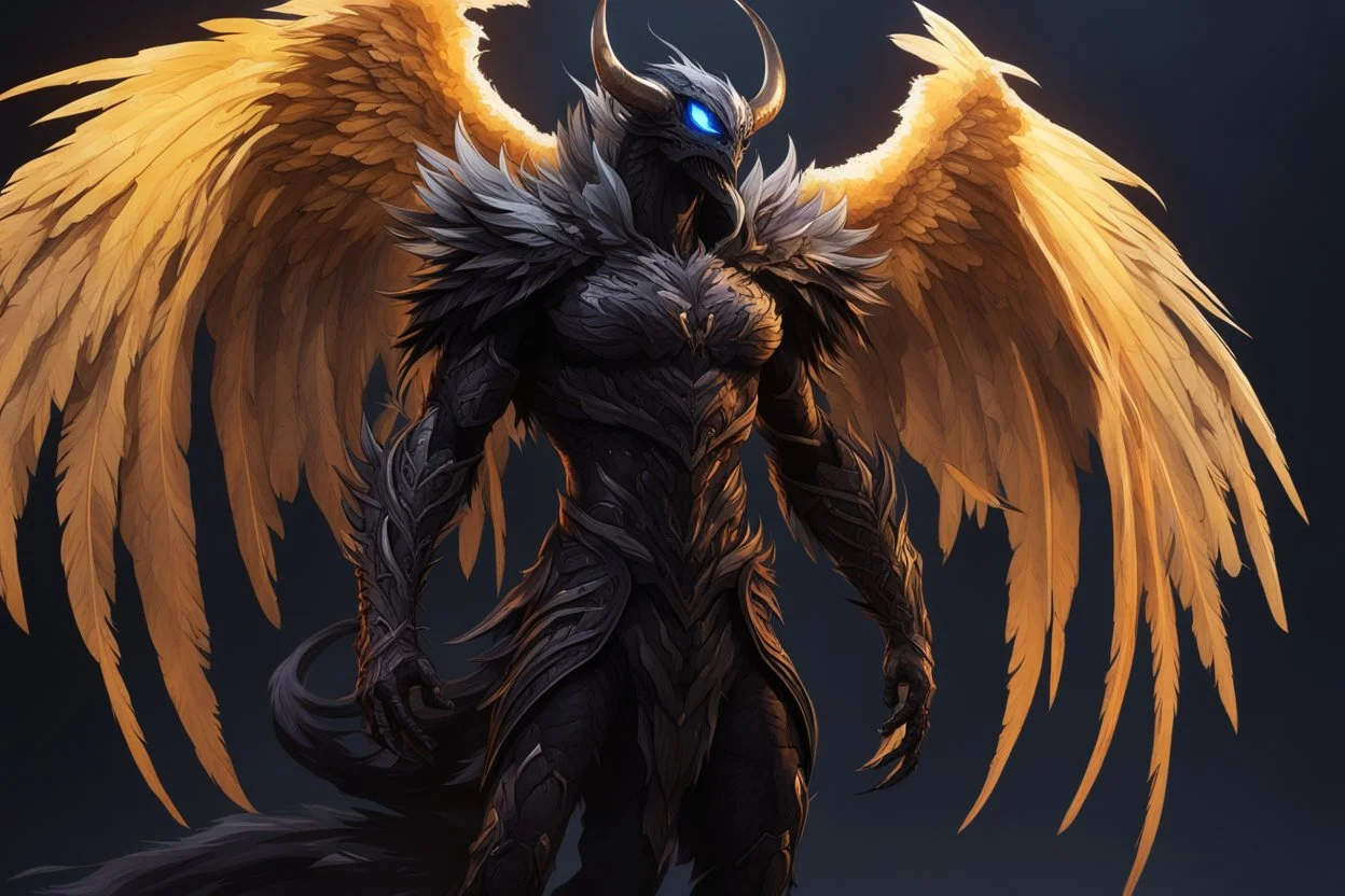 grendel in 8k solo leveling shadow artstyle, venom them, neon effect, big white wings, feathers, full body, apocalypse, intricate details, highly detailed, high details, detailed portrait, masterpiece,ultra detailed, ultra quality