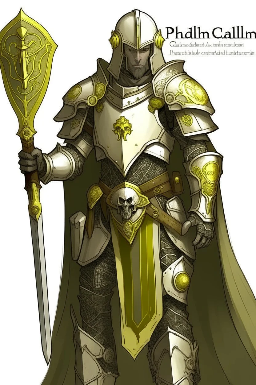 21st century human paladin