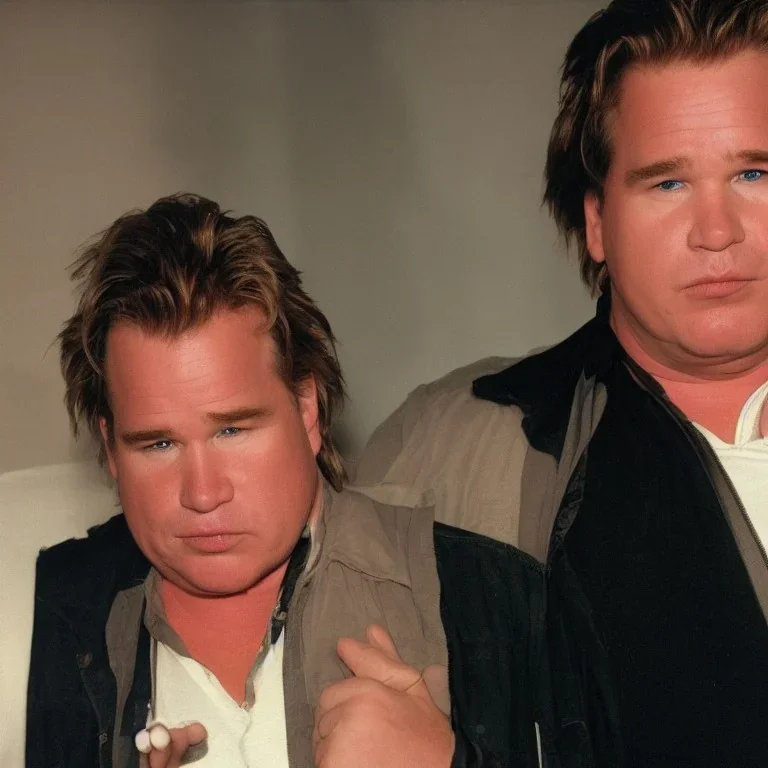 Val Kilmer but he's really fat