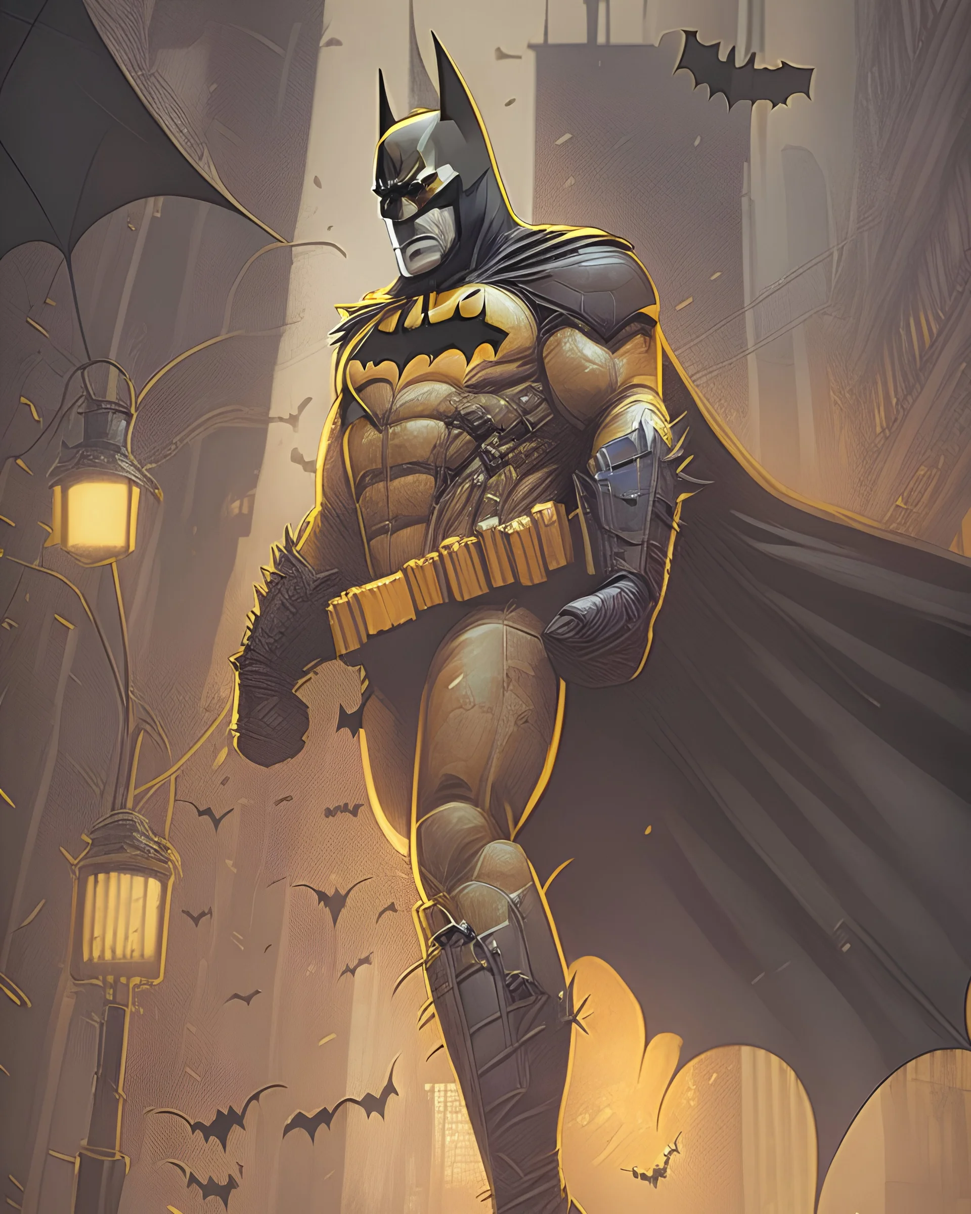 Batman arte comic