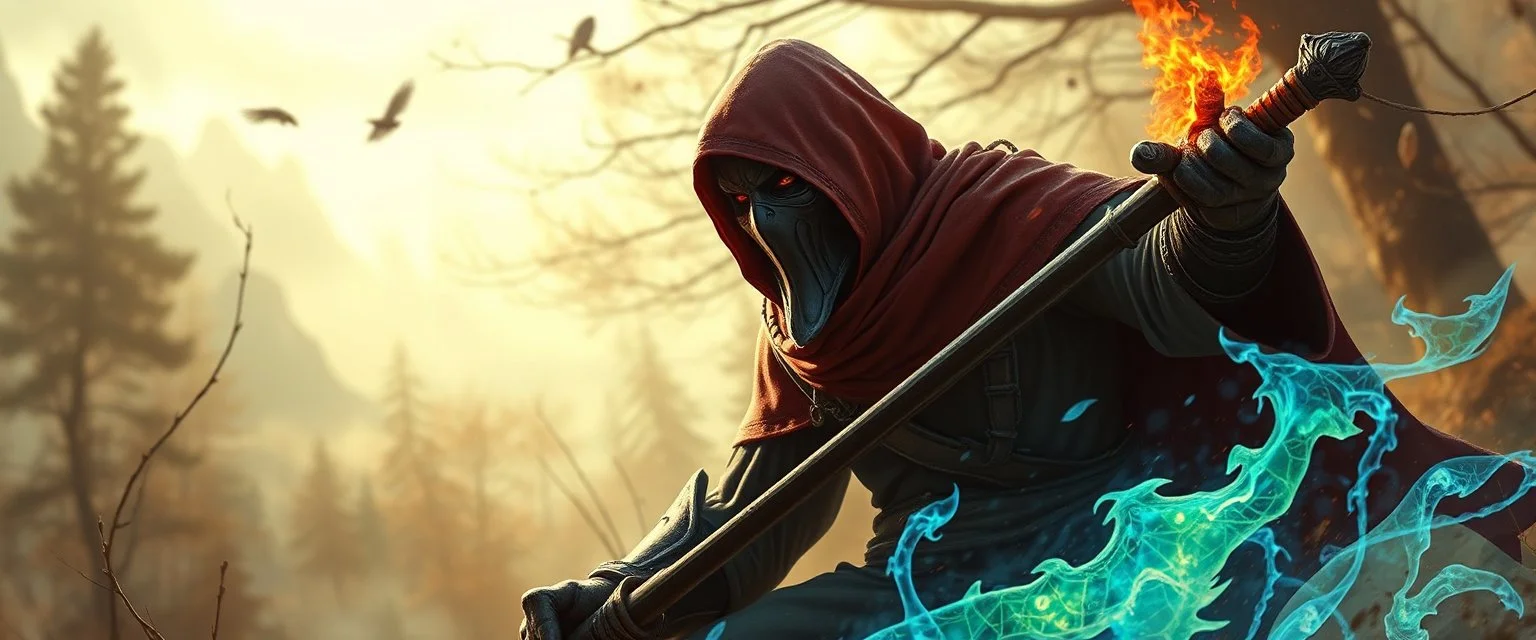 ninja necromancer shaman in the wild