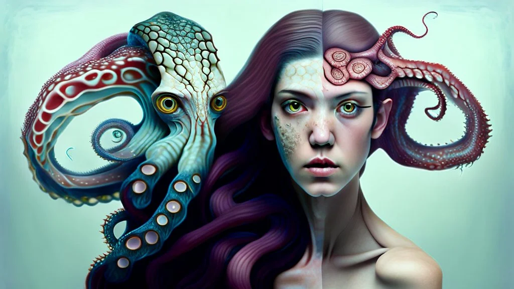 half woman half octopus