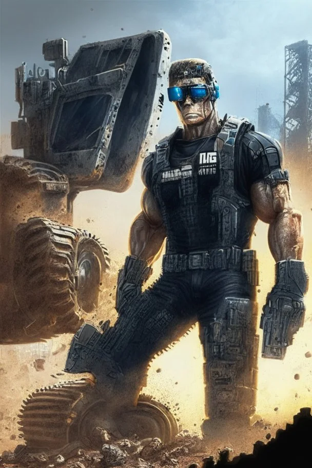 terminator super cop in excavator