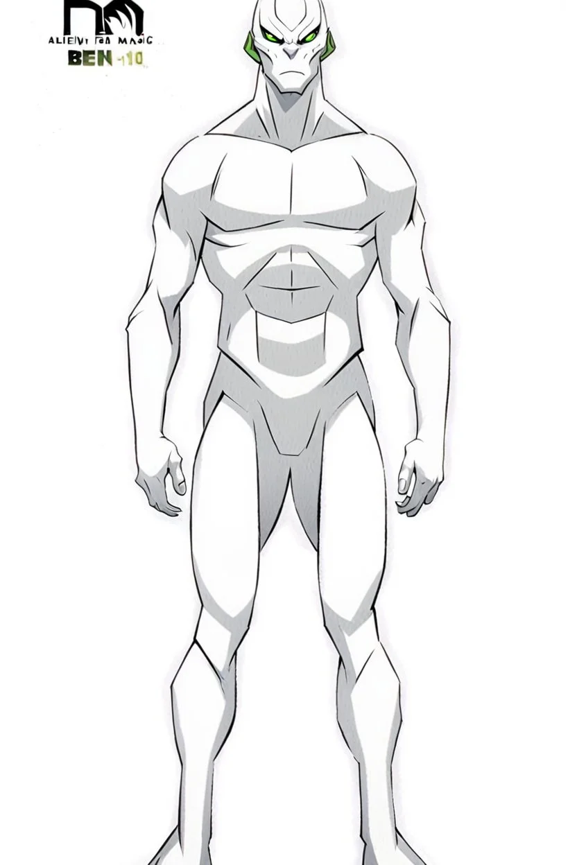 alien From Ben 10 cartoon. Strong, fit body. From his faction. Shark. Advanced jewels and metal. Dark magic. Power and luxury