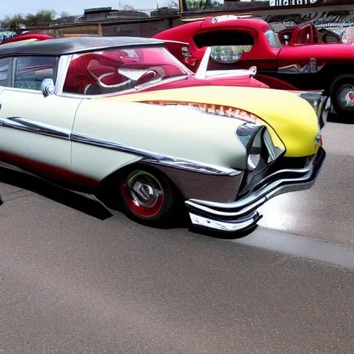 50'S ROCKABILLY HOTROD SPACESHIP