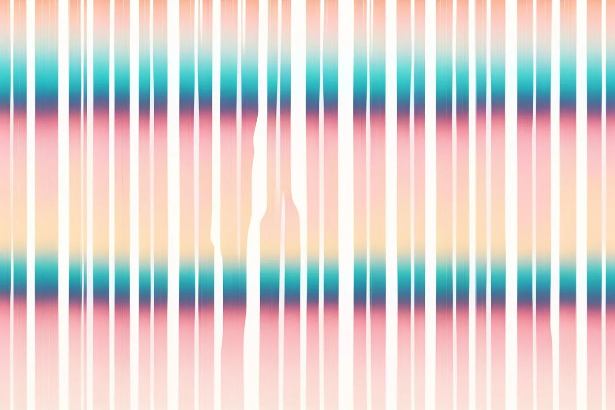 minimal clean thick vertical lines each line has different colour creating nice colour gradients representin modern summer