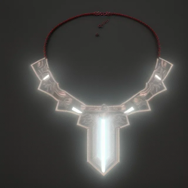 White necklace, RTX, TXXA, SSAO, High quality,hyperrealistic, cinematic, Super detailed, Anti-Aliasing,Full color, HDR,4k