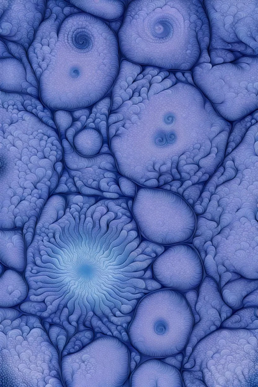 Organic fractals and the ocean floor