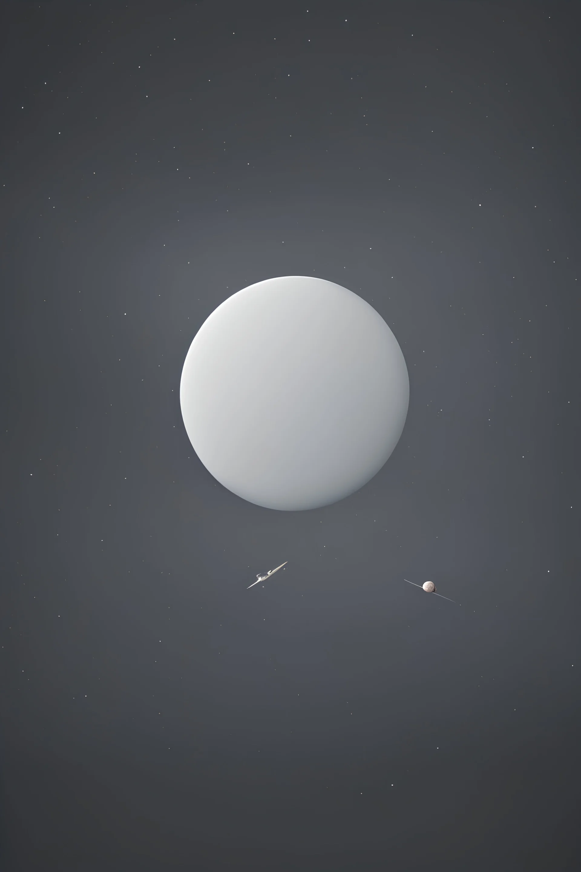 #image Abreast Minimalist Space wallpaper for MacBook