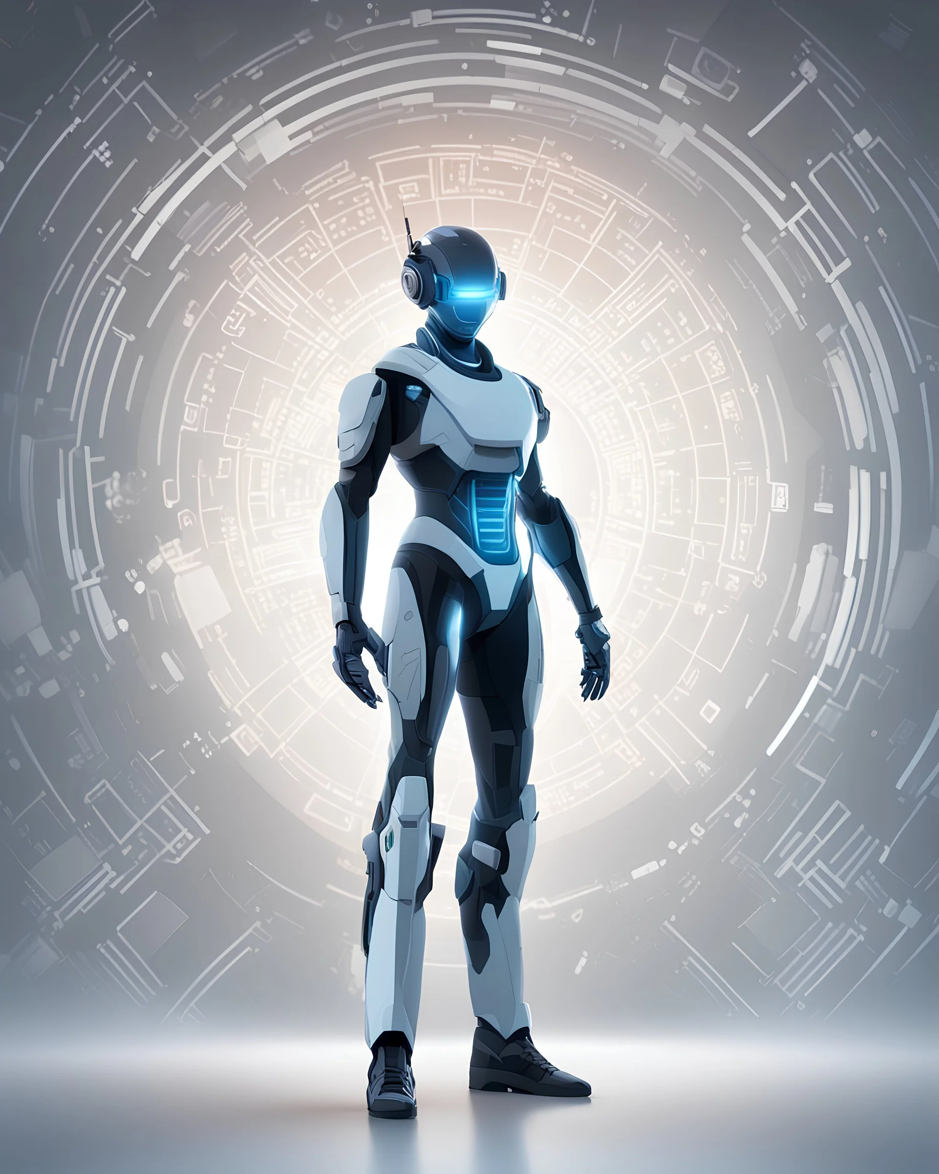 high-quality background for a design with a technological character and indicating the future no people