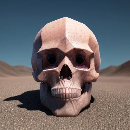 crystal skull portrait, simmetric eyes, ambient, ultra realistic photo, unreal engine, paloroid, 100mm --aspect ratio 1:1