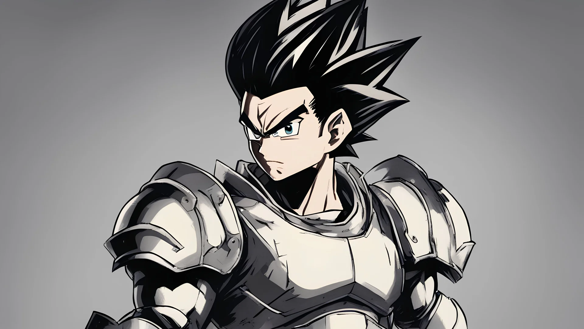 Gohan in armor