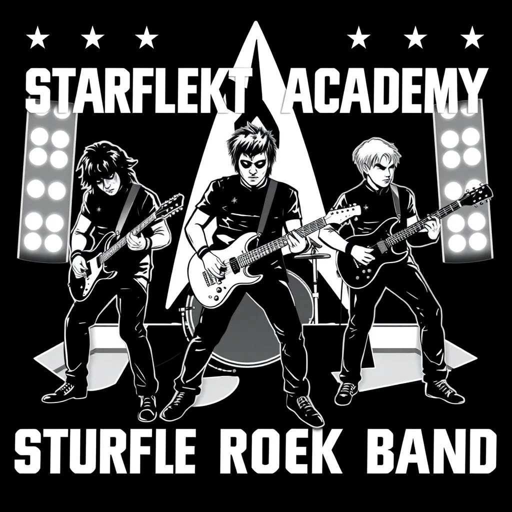 The Starfleet Academy Punk Rock Band.