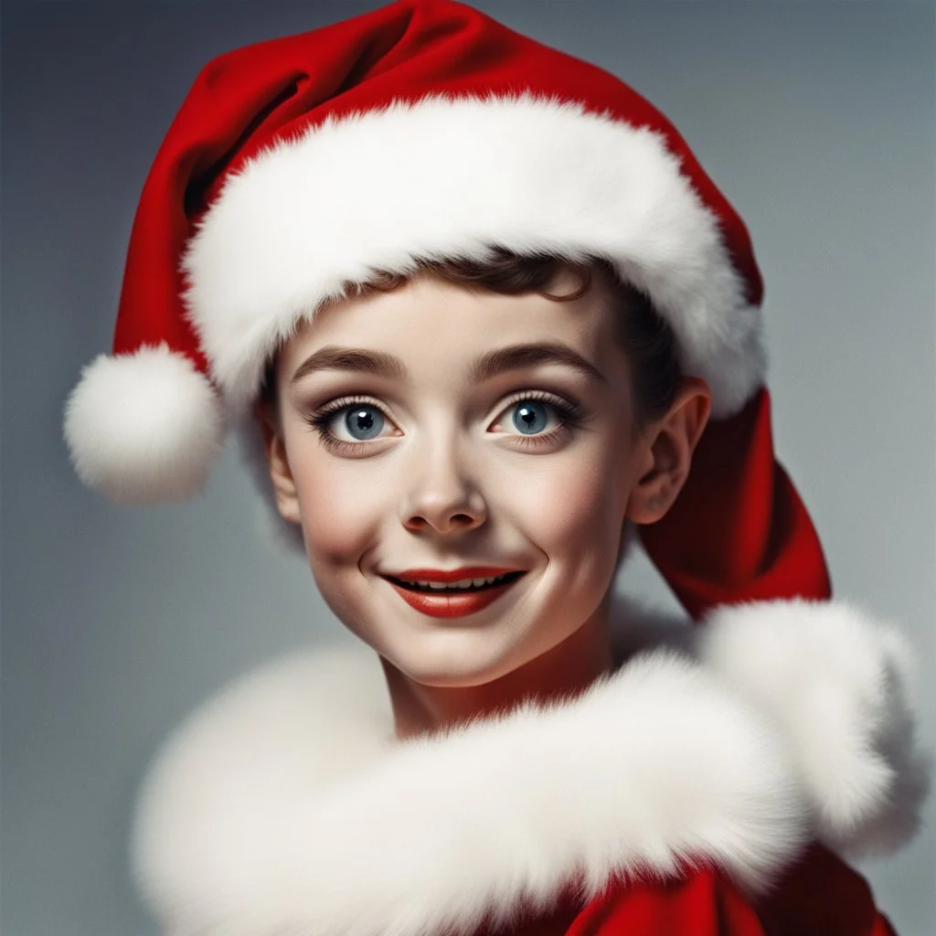 Santa Claus fathered the child of Audrey Hepburn