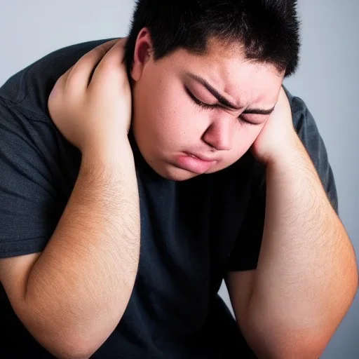 Portrait d'un jeune homme de 21 ans, les cheveux noirs, gras, le visage creusé par la fatigue. Il est beau, ses traits sont carrés, il a les yeux vairons. L'un est gris, l'autre est vert.