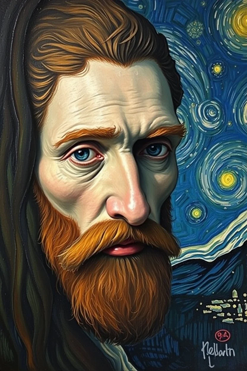 Bosch painting style and Van Gogh, and the face you see is one you don’t recognize but that feels familiar. In any case, the love relationship you have in your dreams is better than what you have in , and you take an interest in lucid dreaming.