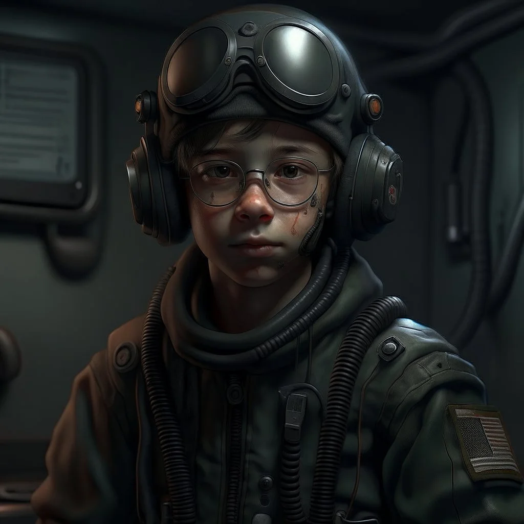 young submarine medic realistic grimdark