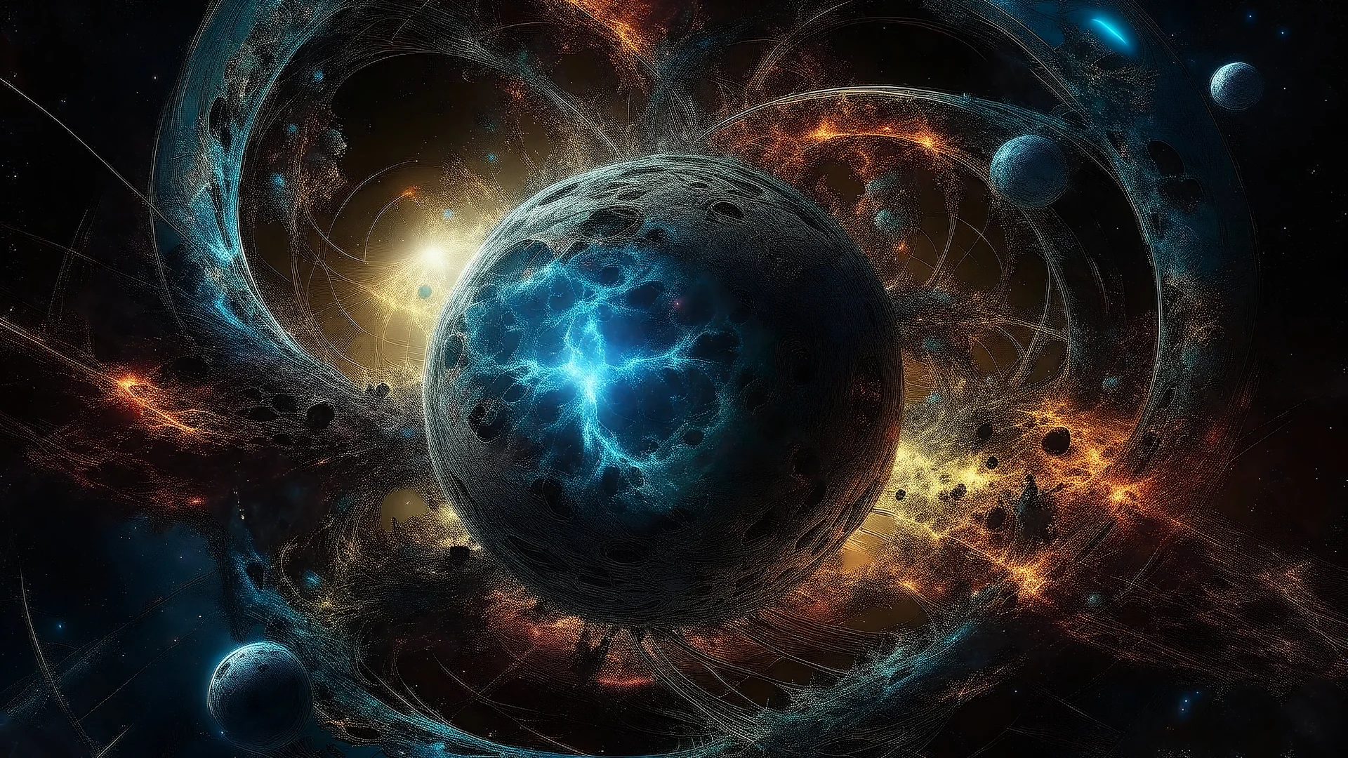 Surreal: the terrestrial connection in the cosmic void.