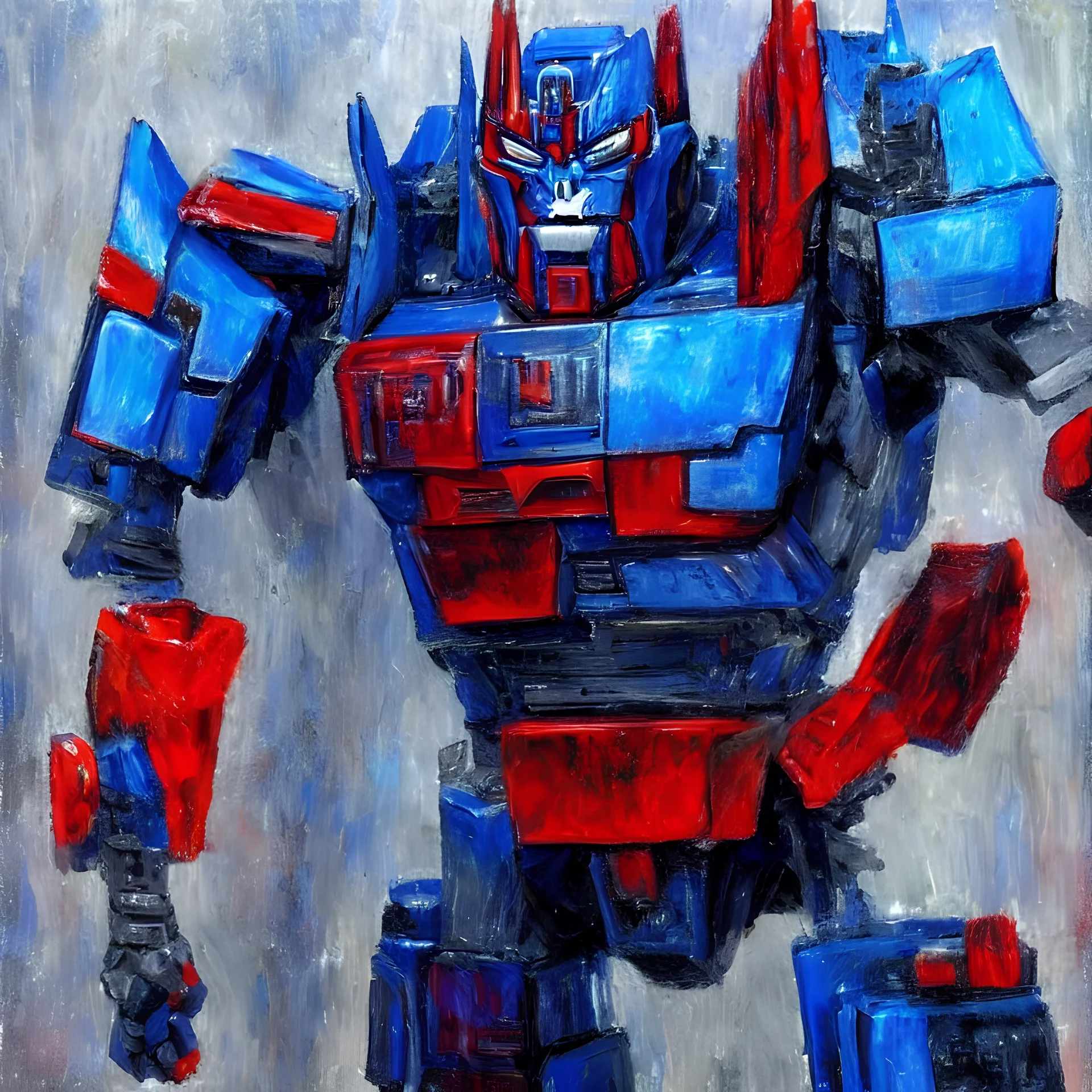 optimus prime impressionist