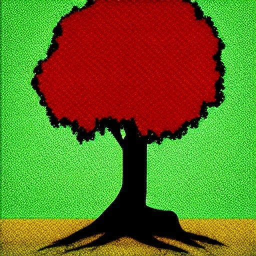 tree pop art