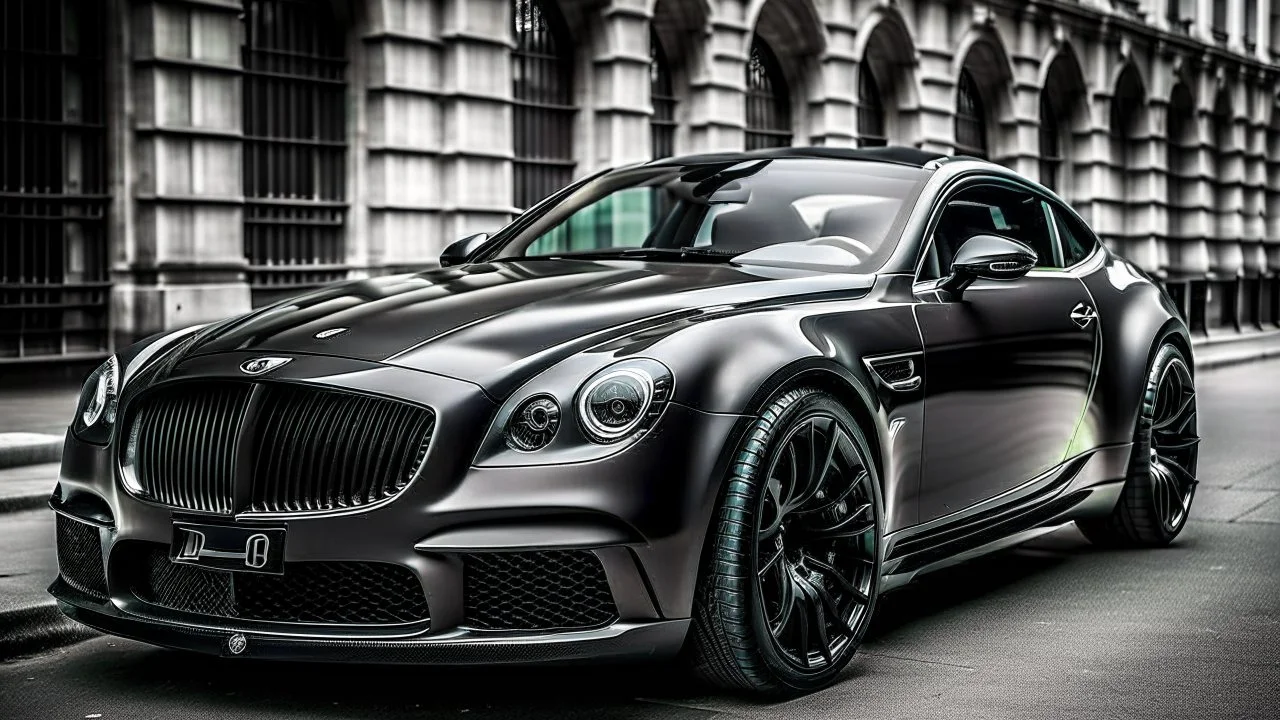Cross between bentley and a mustang
