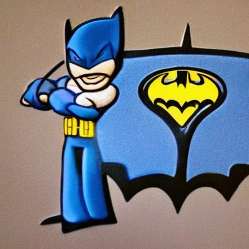 mix batman and smurf