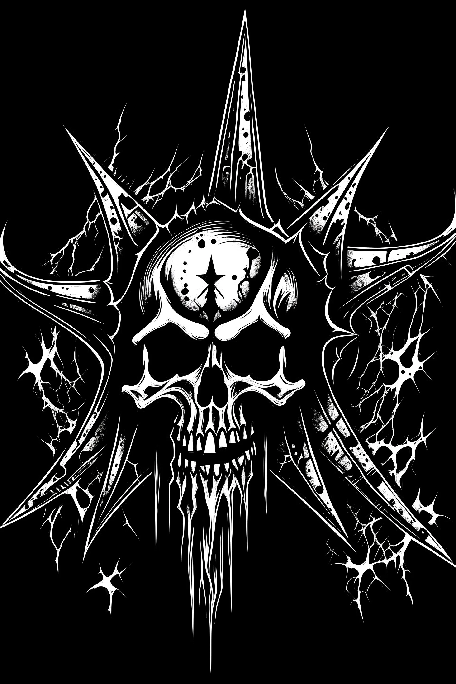Black metal logotype COOP