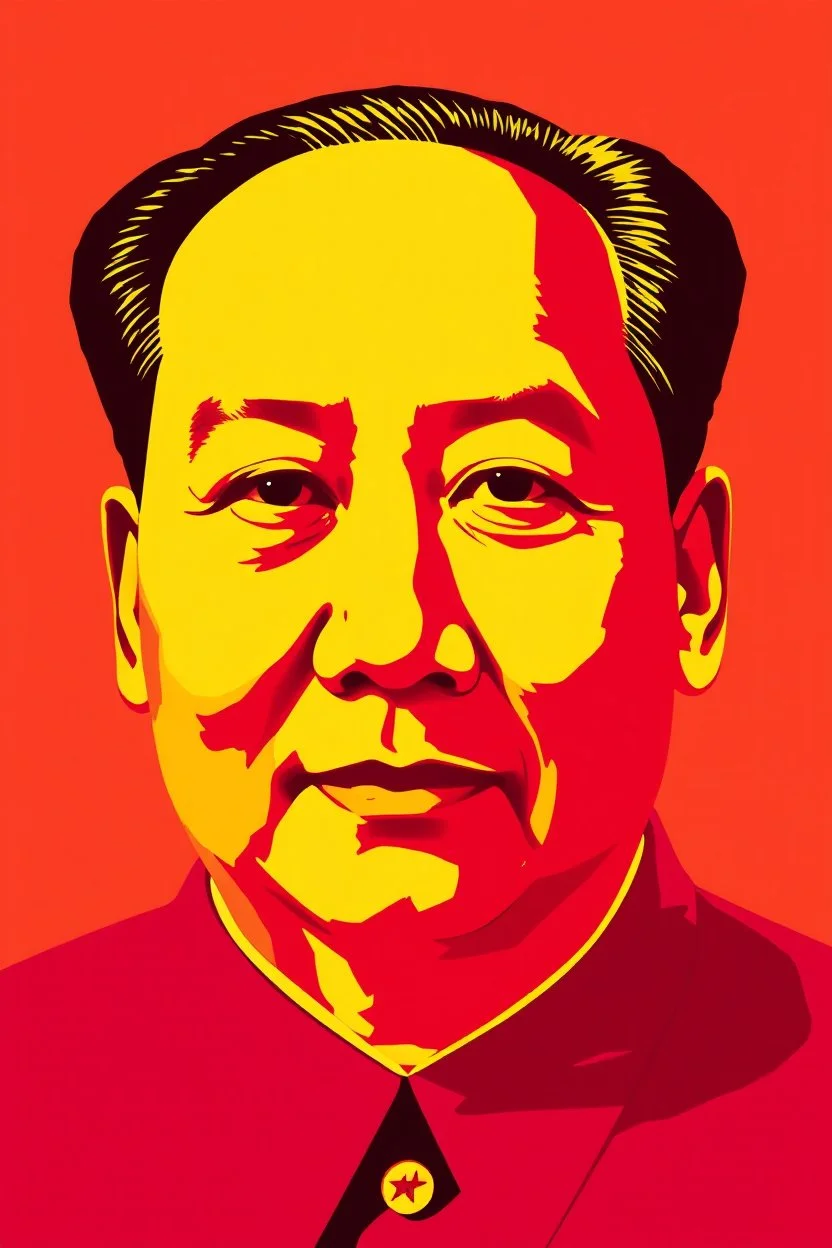 pop art pixels 1000 images warhol style x chairman mao ze dong portrait