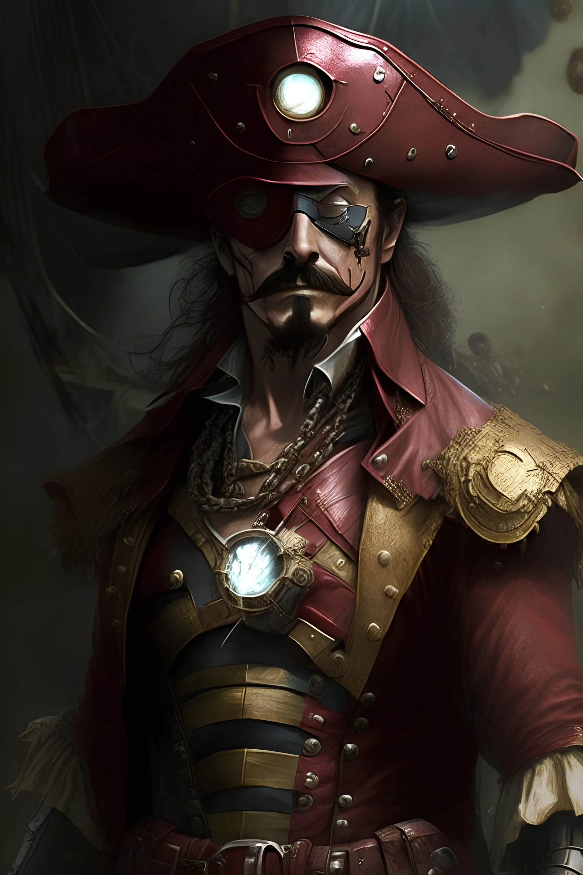 Iron man as a pirate