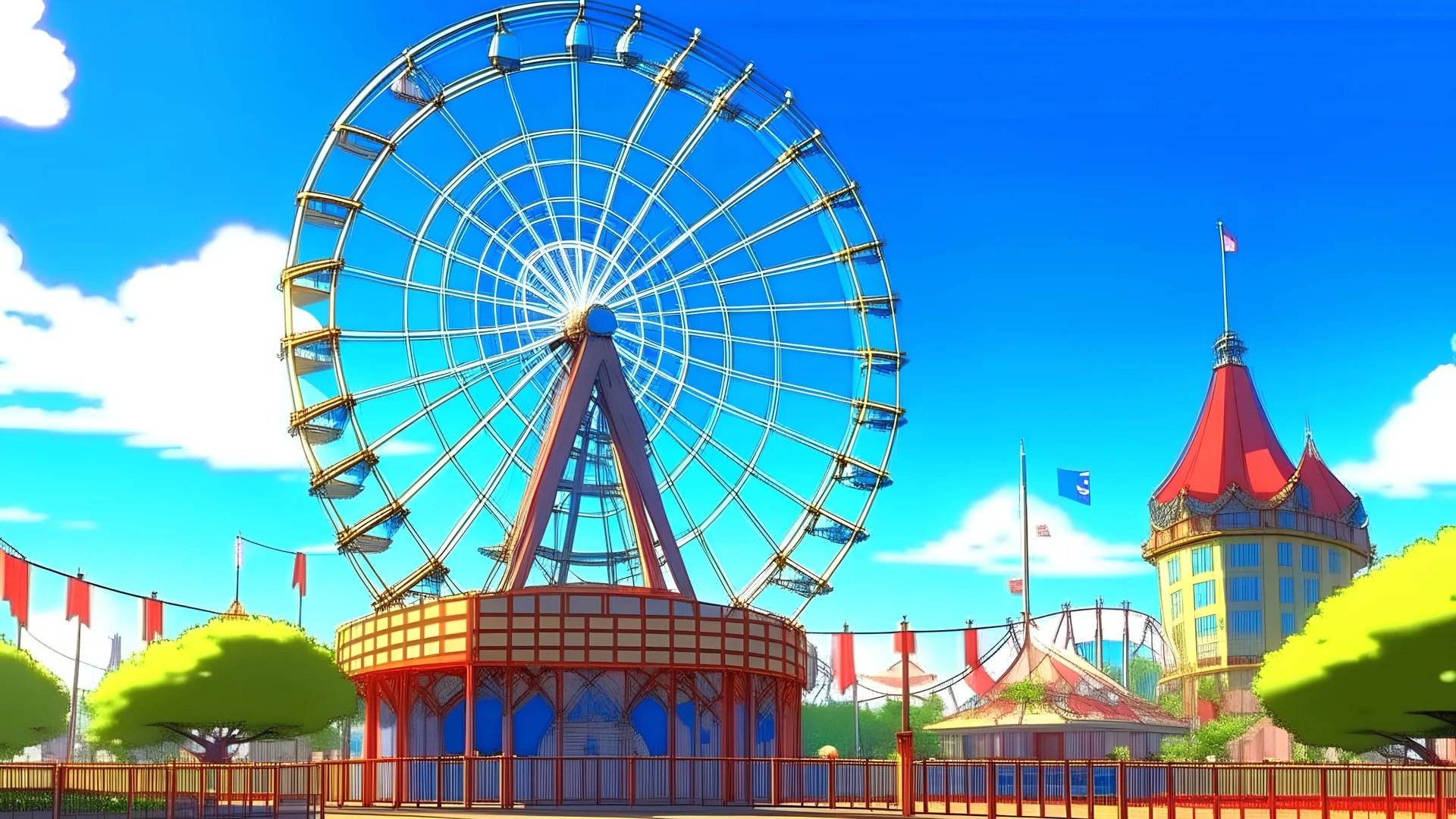 2D Visual Novel: 50 Anime Park Background Environments in 2D Assets - UE  Marketplace