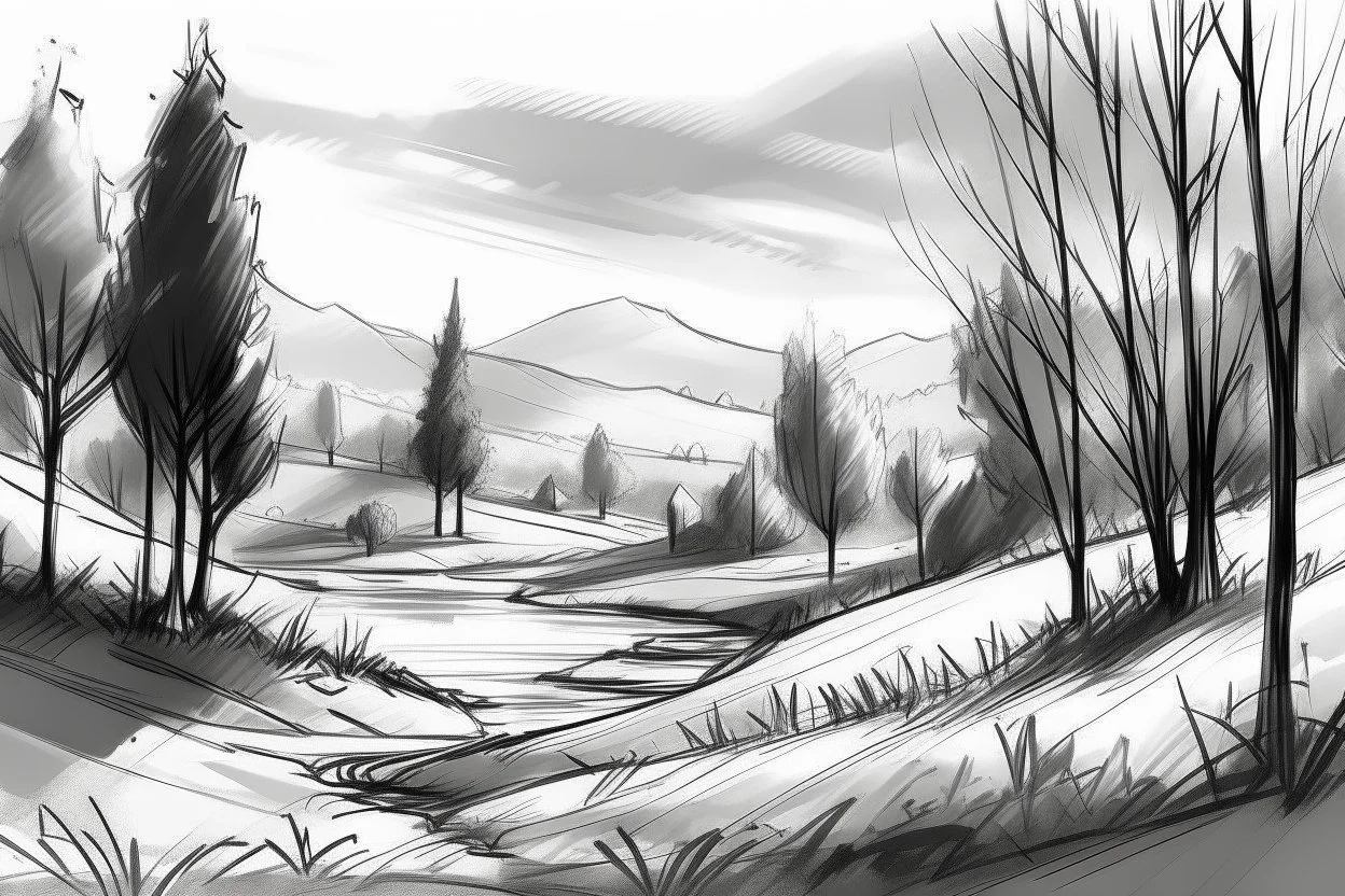 Landscape sketch