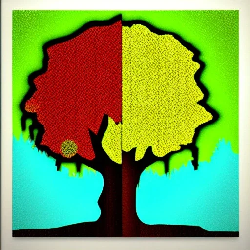 tree pop art