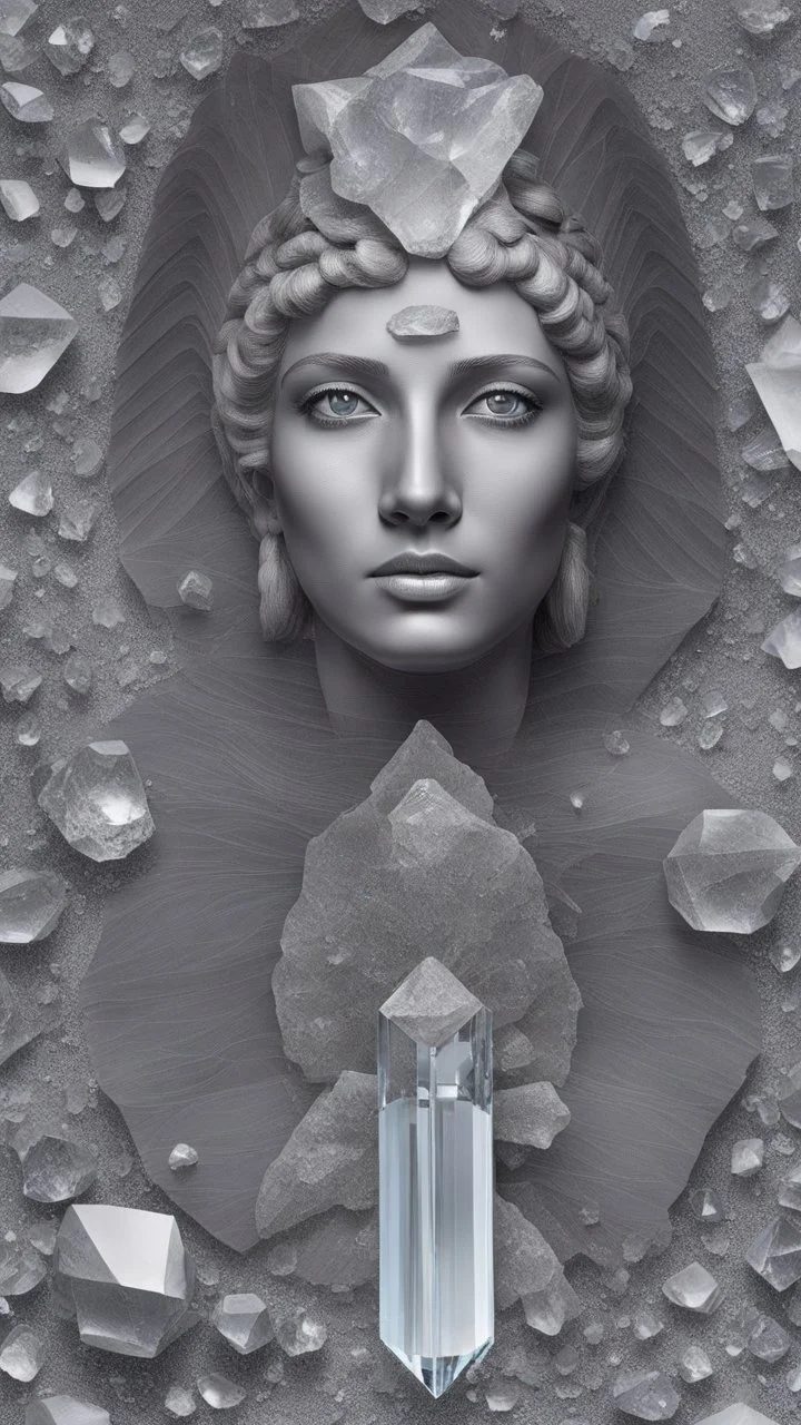 A piece of Topaz mineral, realistic, ultra detailed, well defined, a masterpiece, photo realistic, on a spectacular solid color background, sharp photography with sharp focus, high definition, centered image, full body length