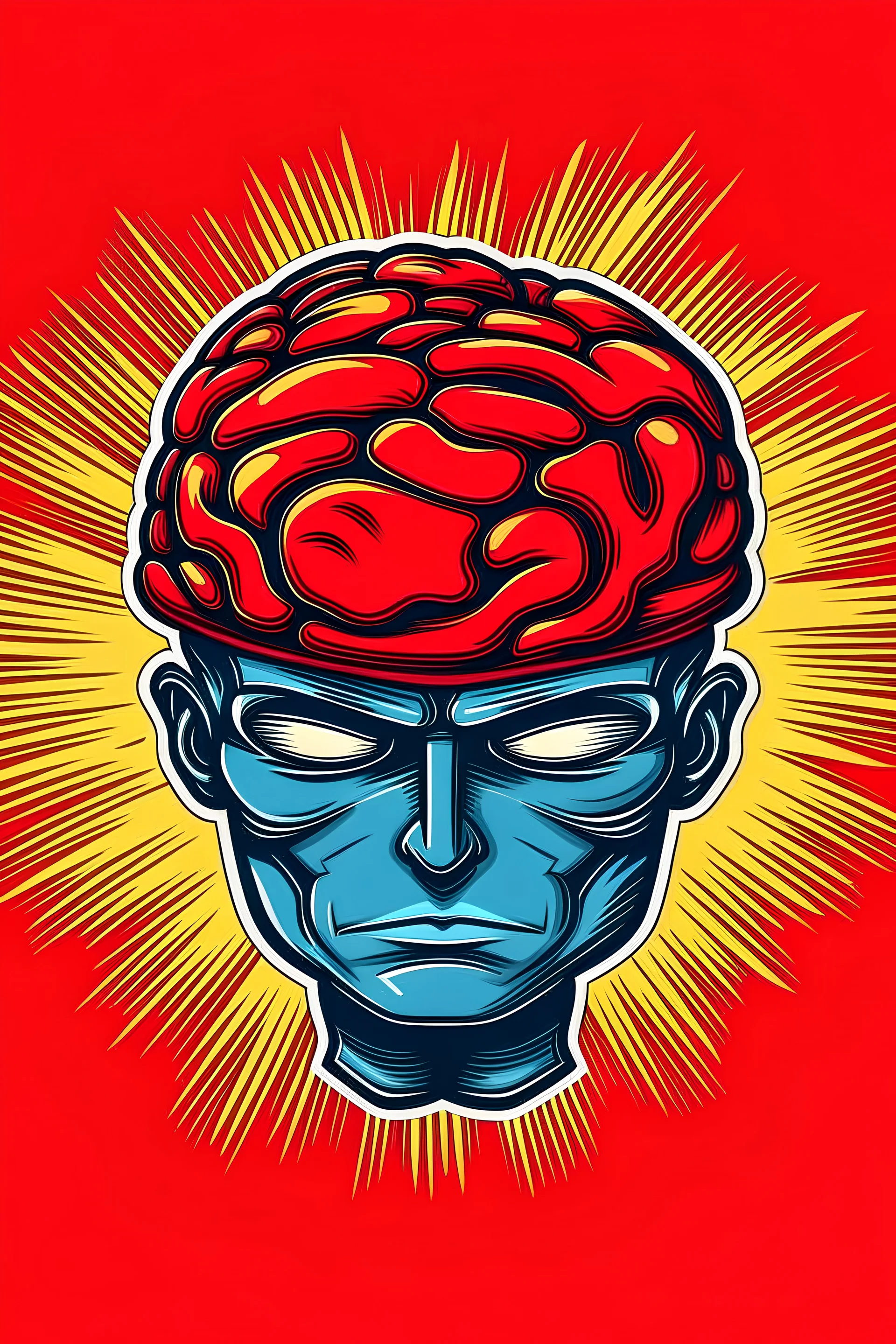 super hero brain