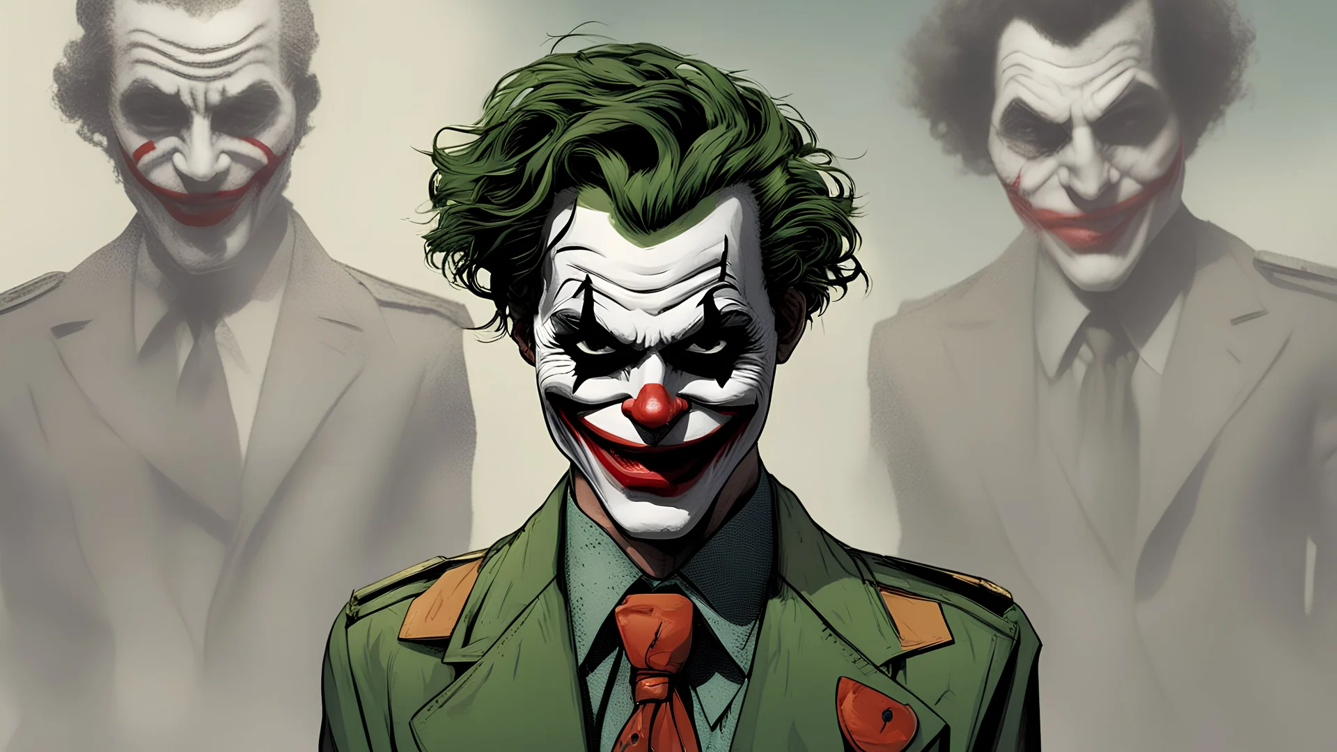 The spy, the joker mask, the Sudanese army