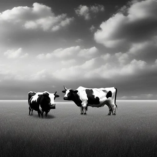 black and white cows in field near forest