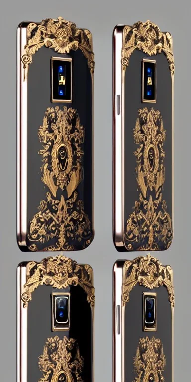 realistic Baroque smartphone design