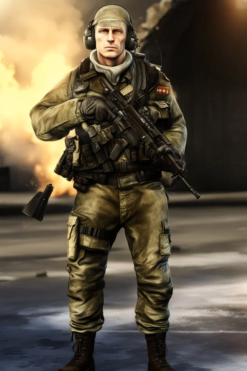 Battlefield 4 Russian Engineer