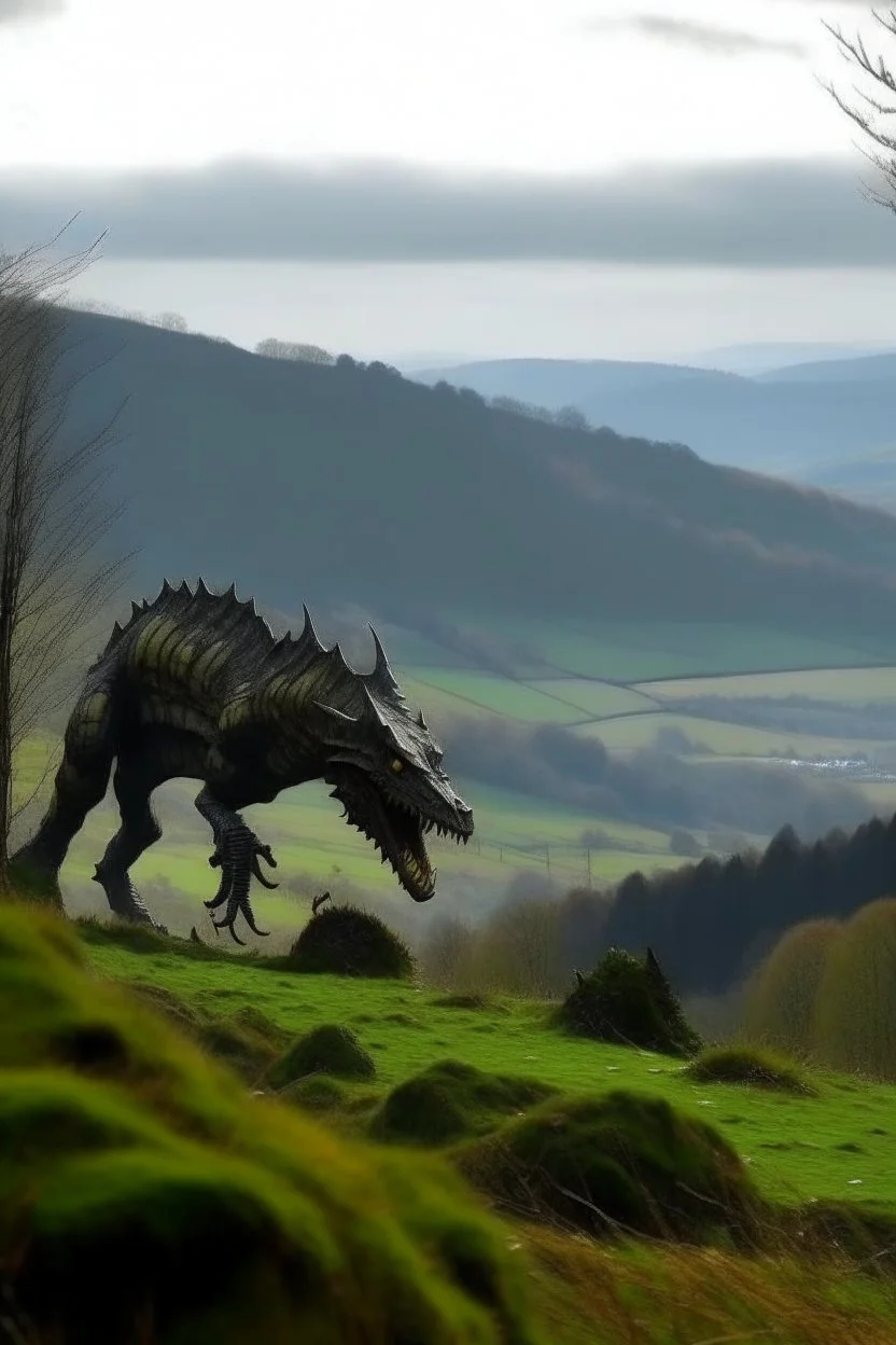 Cryptids roaming the Welsh hillsides