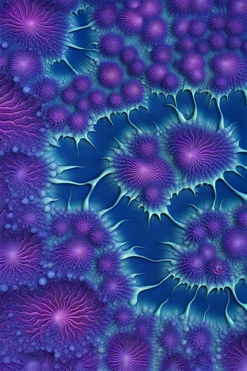 Organic fractals and the ocean floor