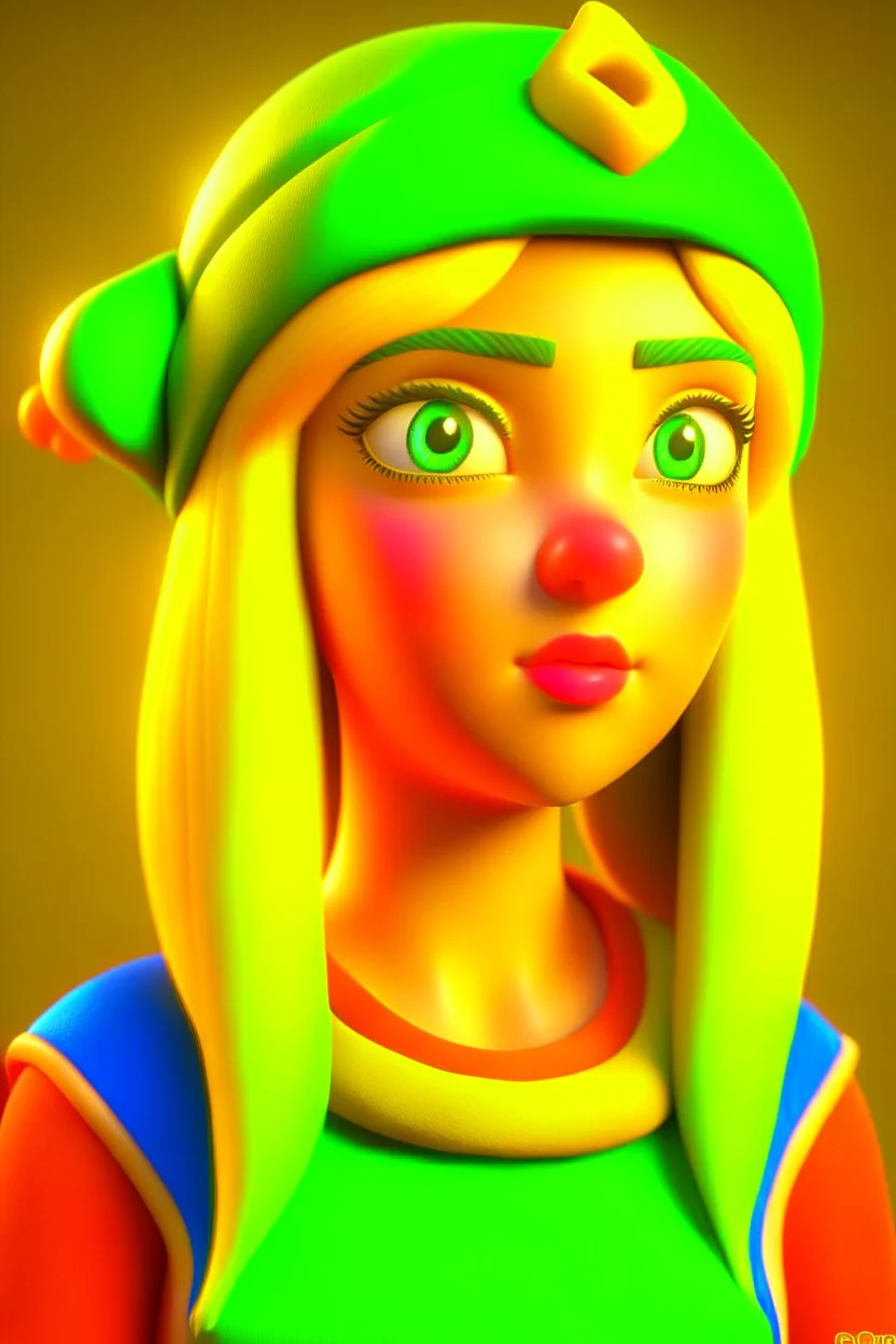 Din from Oracle of seasons, photorealistic