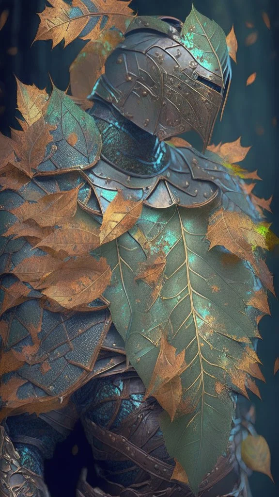 armor made of magic leaves