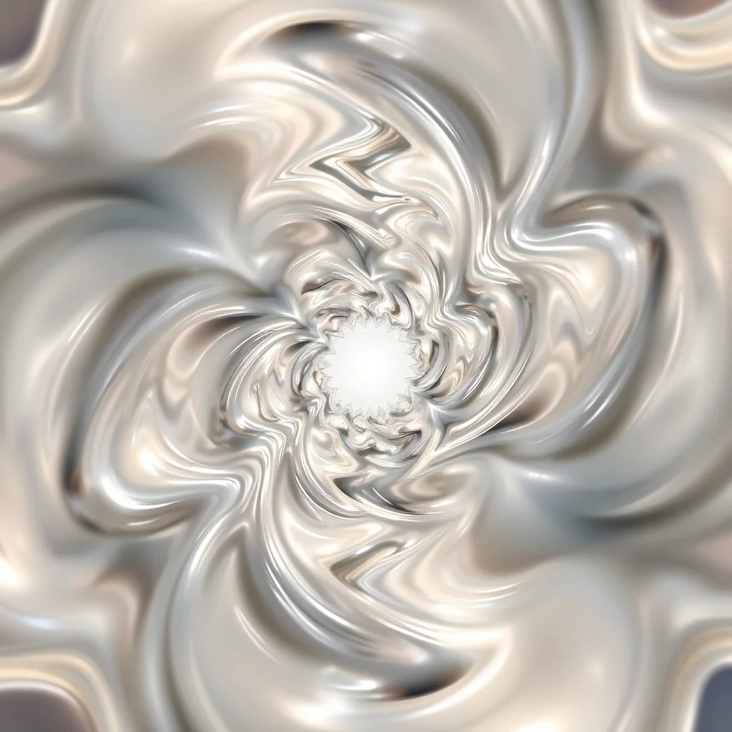 Mesmerizing abstract 3d visual, recursive structure of flowing translucent shapes, centered, soft aesthetic, positive space.