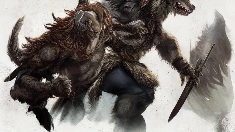 wolf Warrior, D&D,