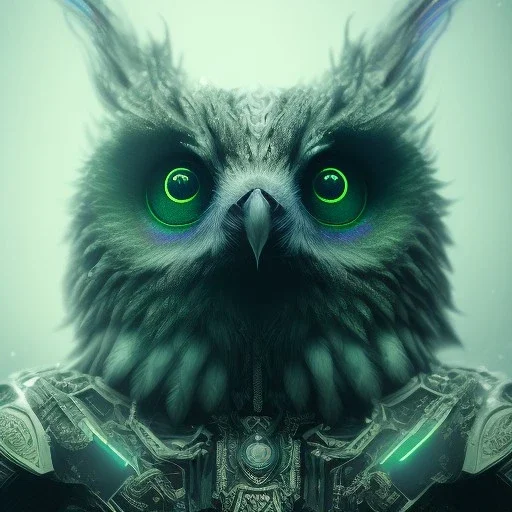 intricate details, realistic, octane, unreal engine, portrait, natural lighting,full body green diomand,insanely,nightclub lighting, elegant, blue neon wearing,neon lighting, detail, bokeh, fantasy art style, volumetric lighting, extreme detail, Photorealism, High detail, Hyper realistic Owl in forest, macro lens blur,abstract paint, sharp focus, 85mm, polaroid, cinematic, cinema4d, HDR, 8k