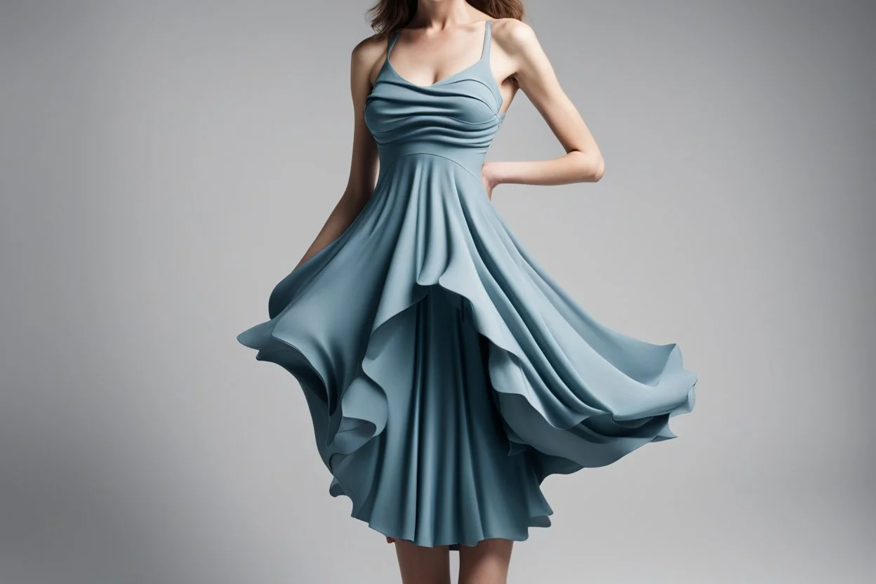 наряд платье что напоминает акулу